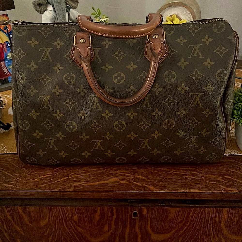 Louis Vuitton Brown Monogram Satchel